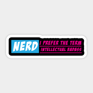 Nerd Sticker